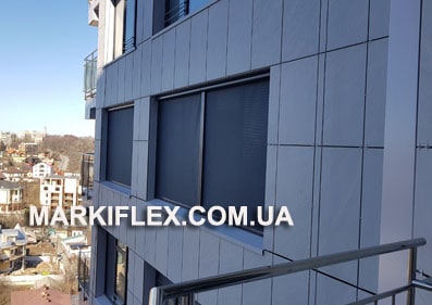 Солнцезащита снаружи окон