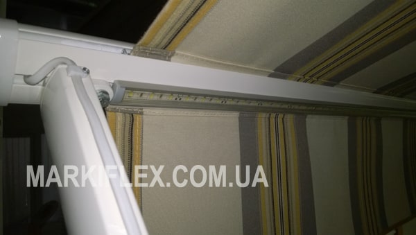 Прокладка кабеля к светодиодам Прокладка кабеля к светодиодам